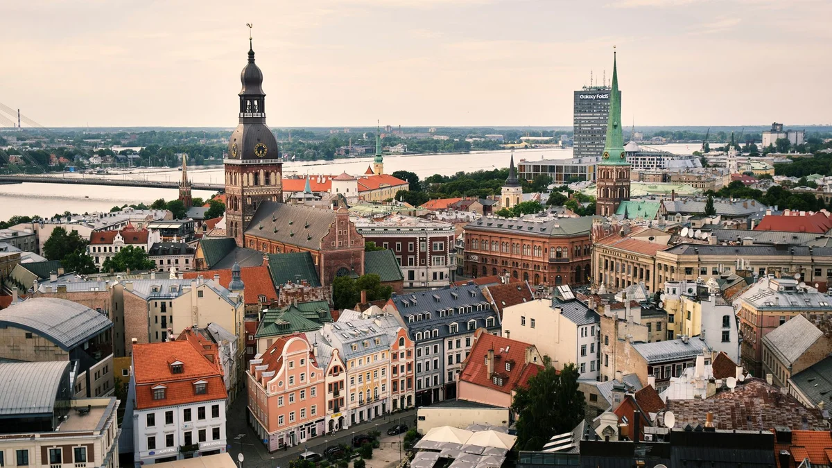 St. Peter's Church Riga view 2
