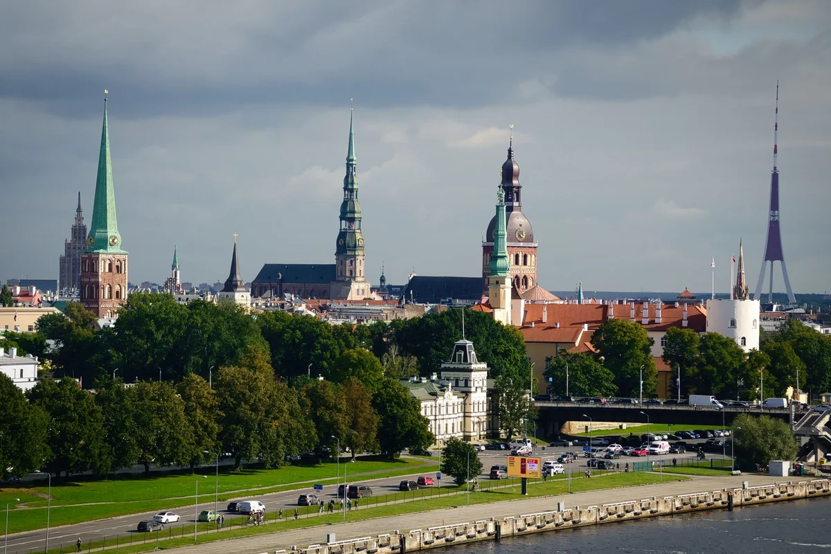 St. Peter's Church Riga view 1