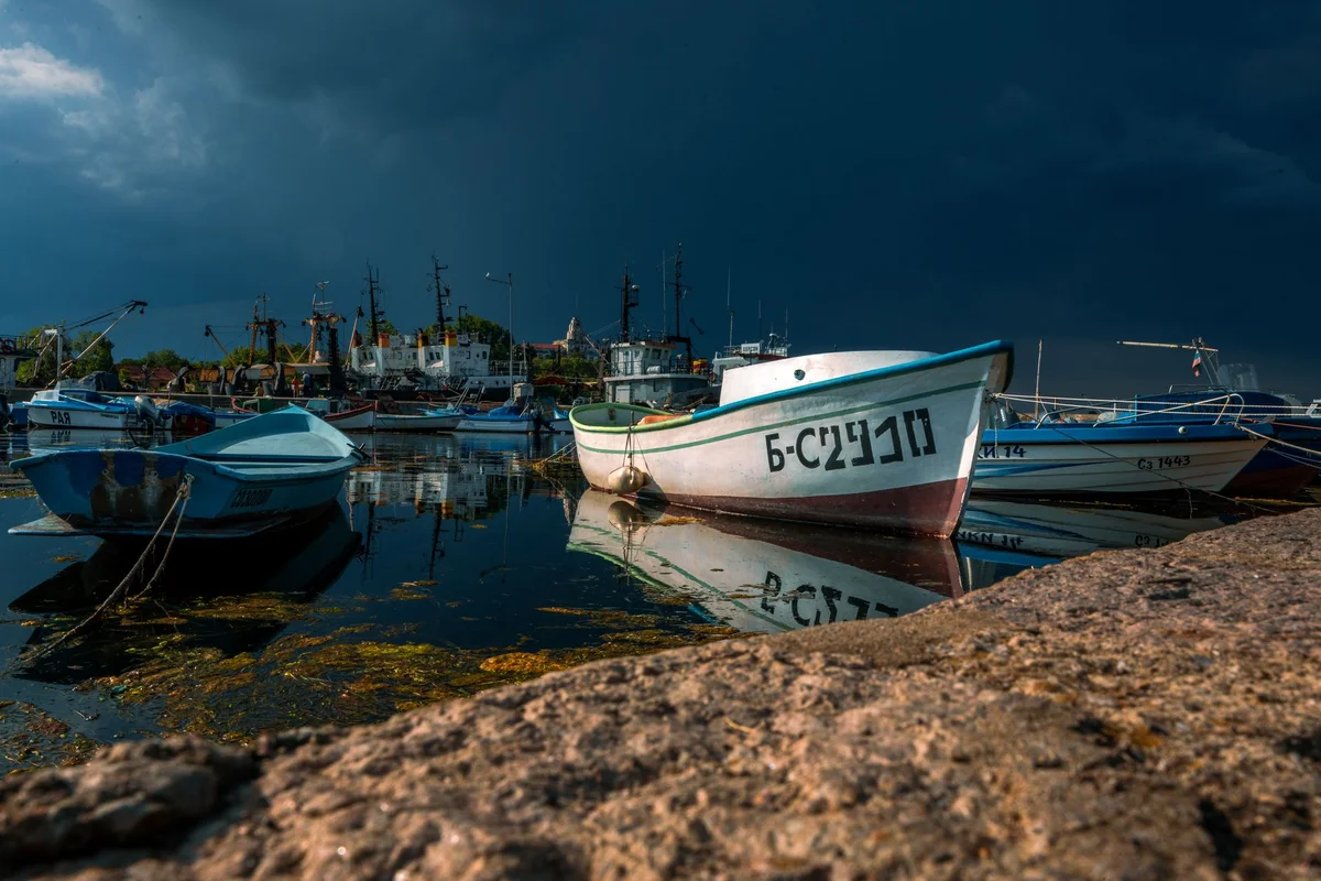 Nida Harbor view 2