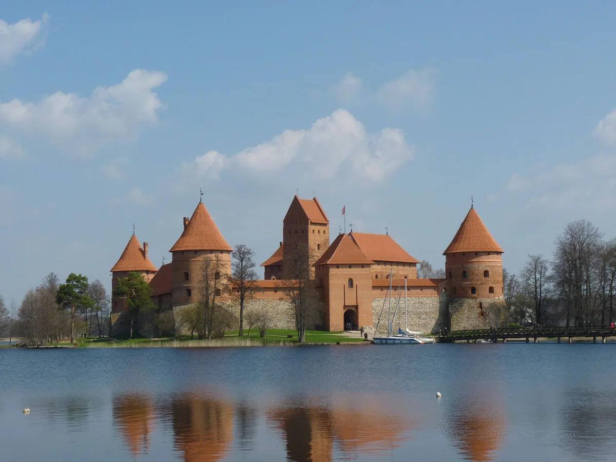 Trakai Island Castle view 1