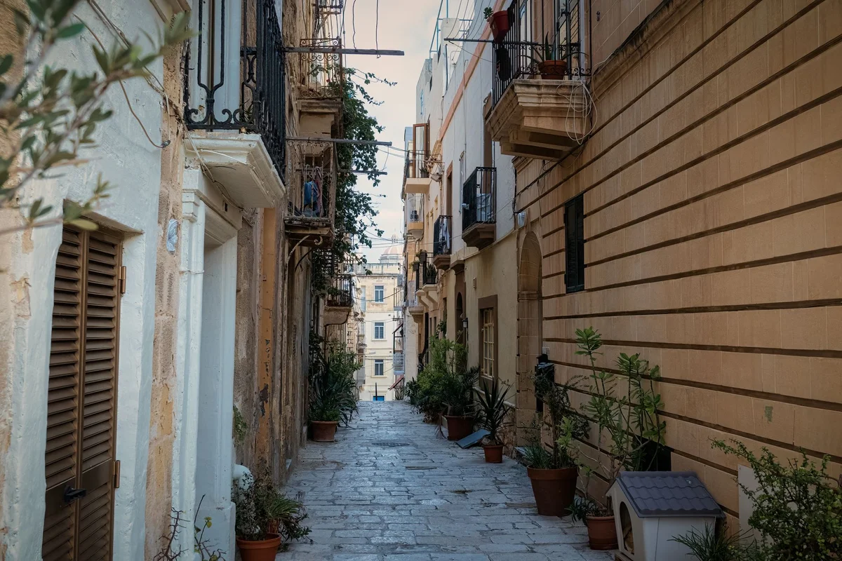 Birgu Backstreets view 2