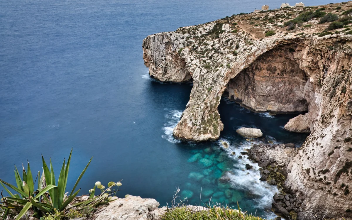 Blue Grotto view 1