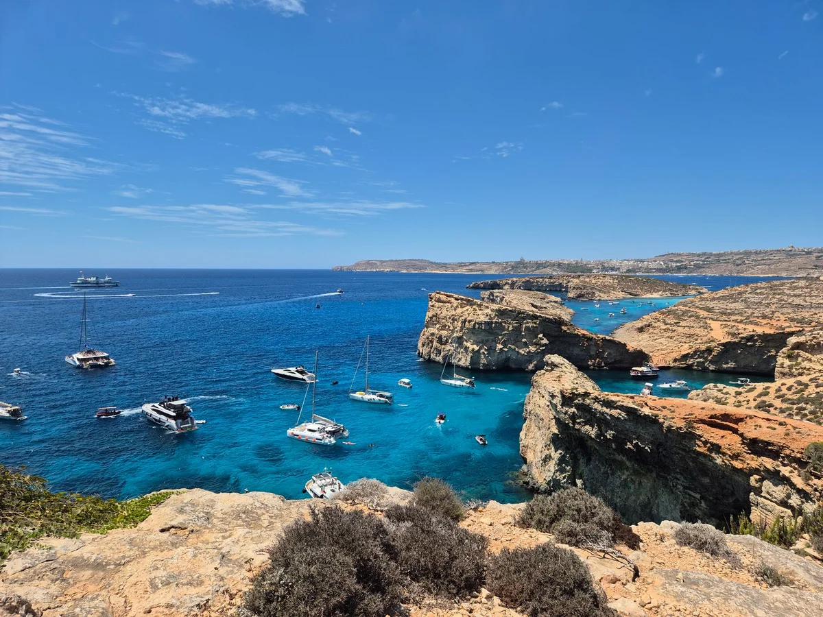 Blue Lagoon Comino view 2