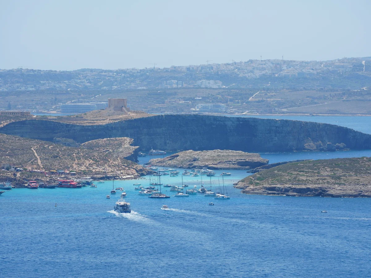 Blue Lagoon Comino feature