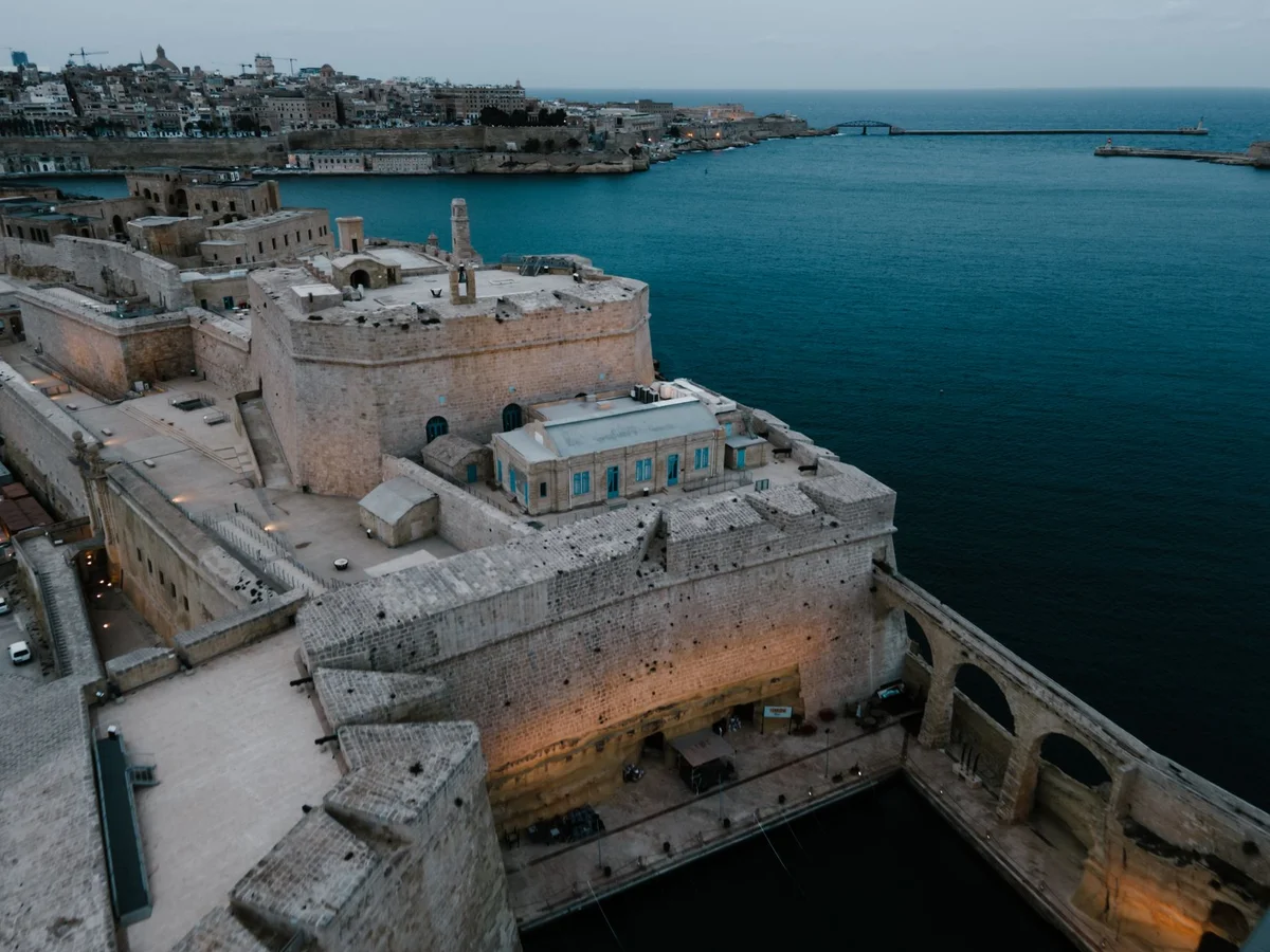 Fort St Angelo view 1