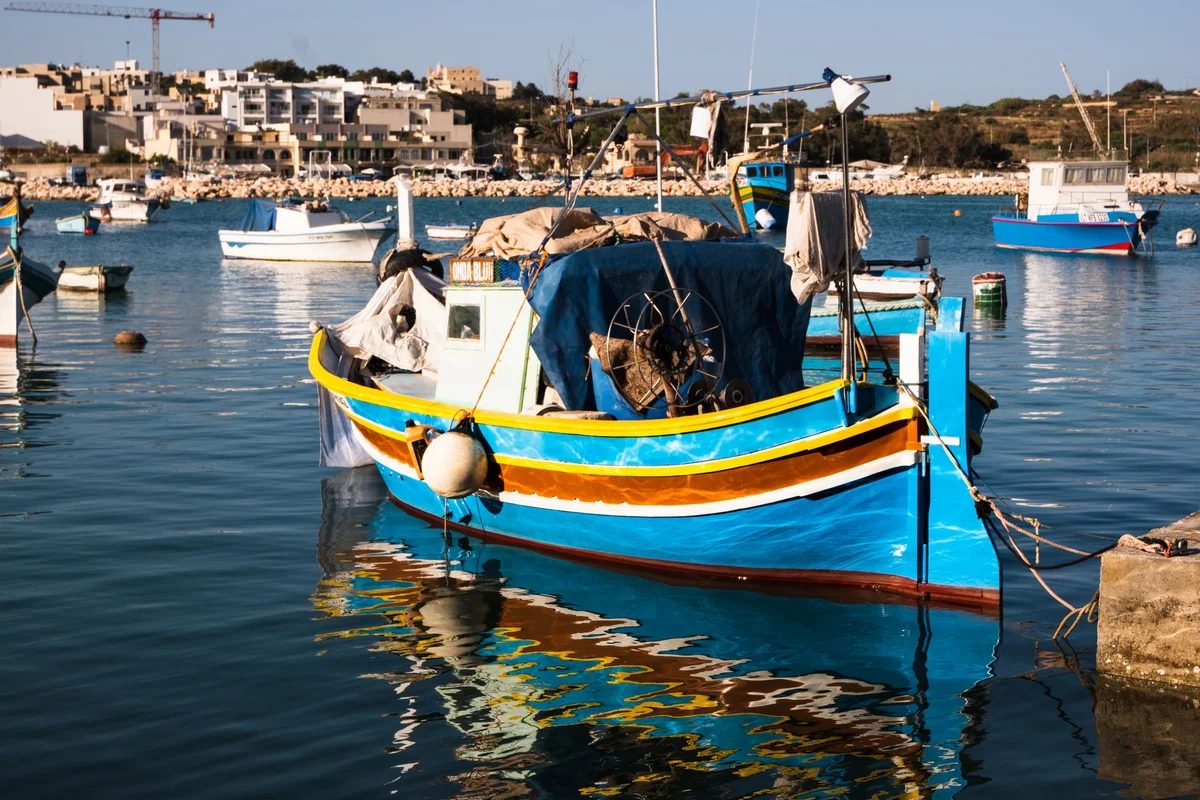 Marsaxlokk Fish Market view 1