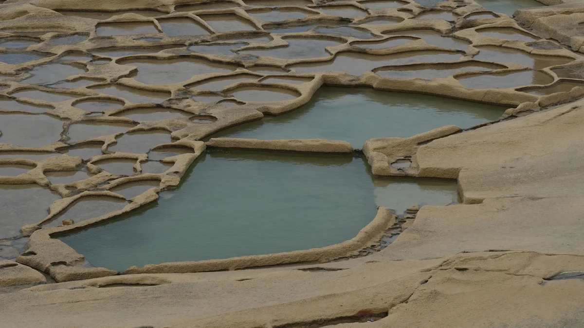 Xwejni Salt Pans view 1