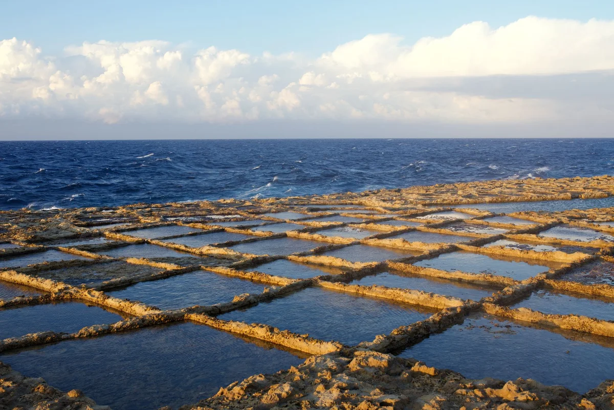Xwejni Salt Pans view 2