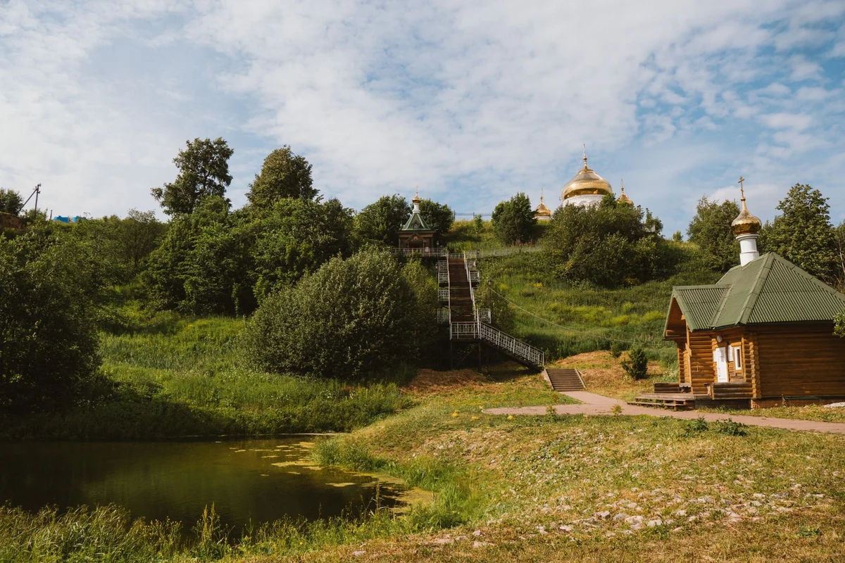 Curchi Monastery view 1