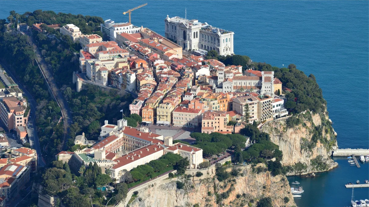 Prince's Palace Of Monaco main view