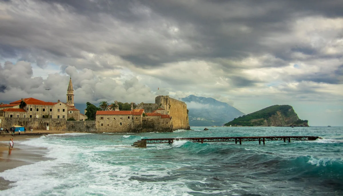 Budva Old Town view 2