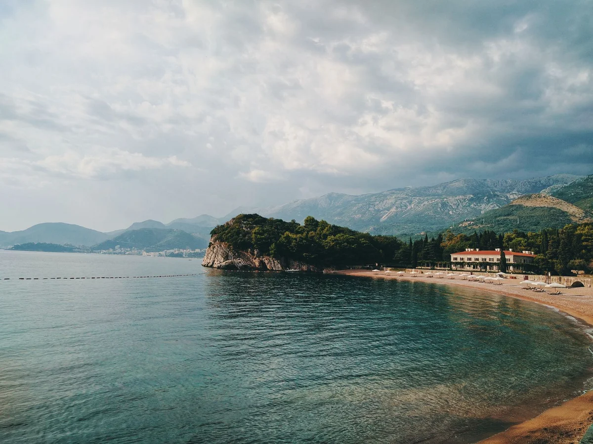 Miločer Beach view 1