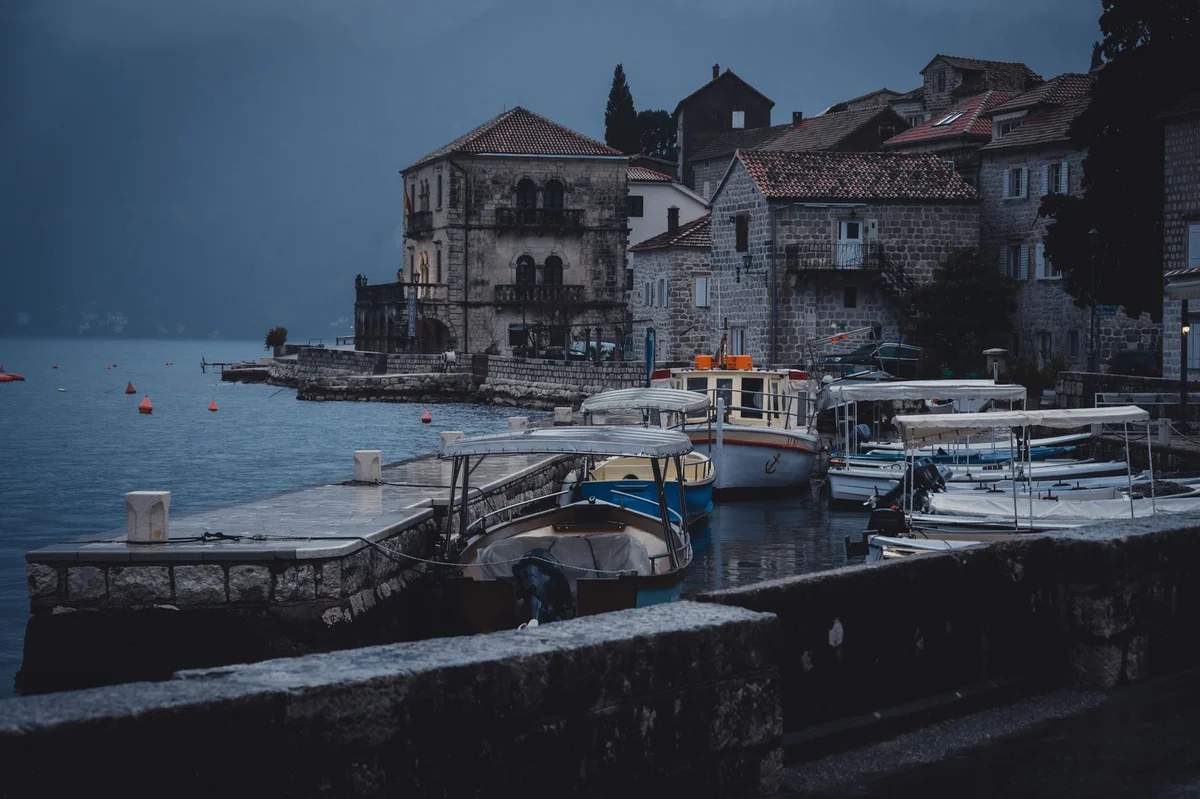 Perast Old Town view 2