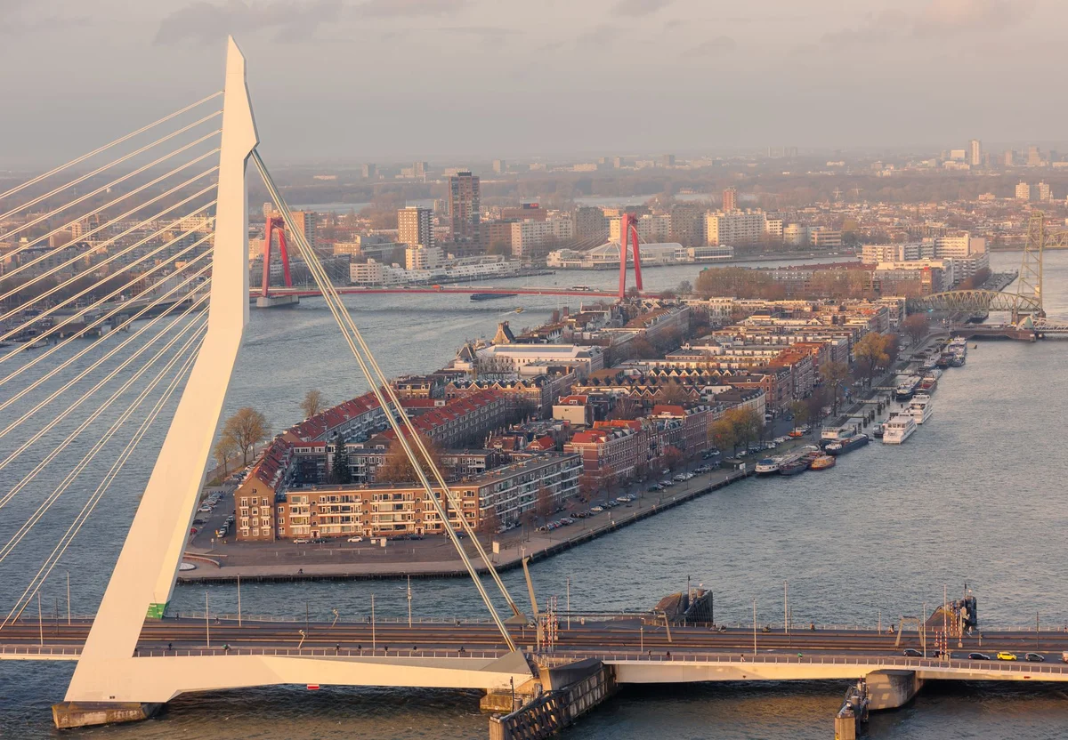 Erasmusbrug view 2