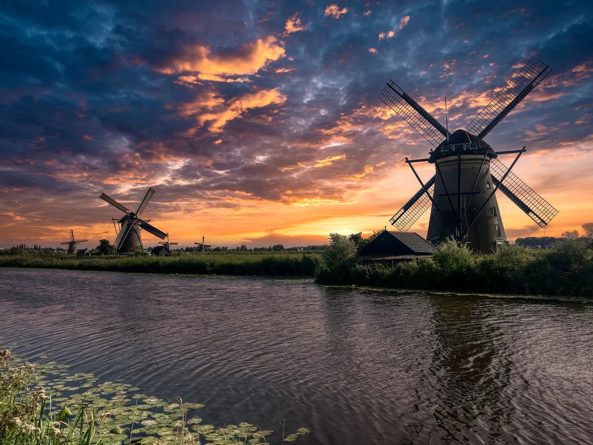 Kinderdijk feature