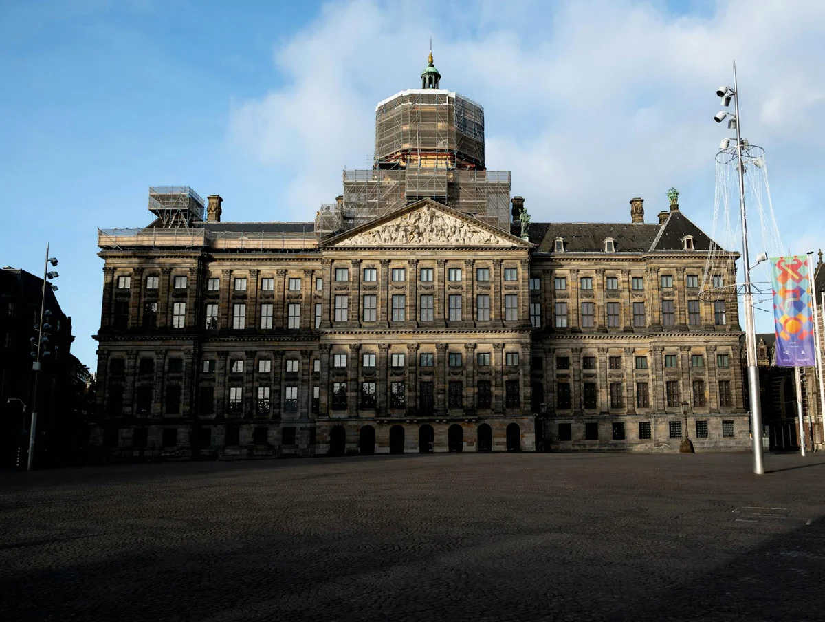 Royal Palace Amsterdam view 1