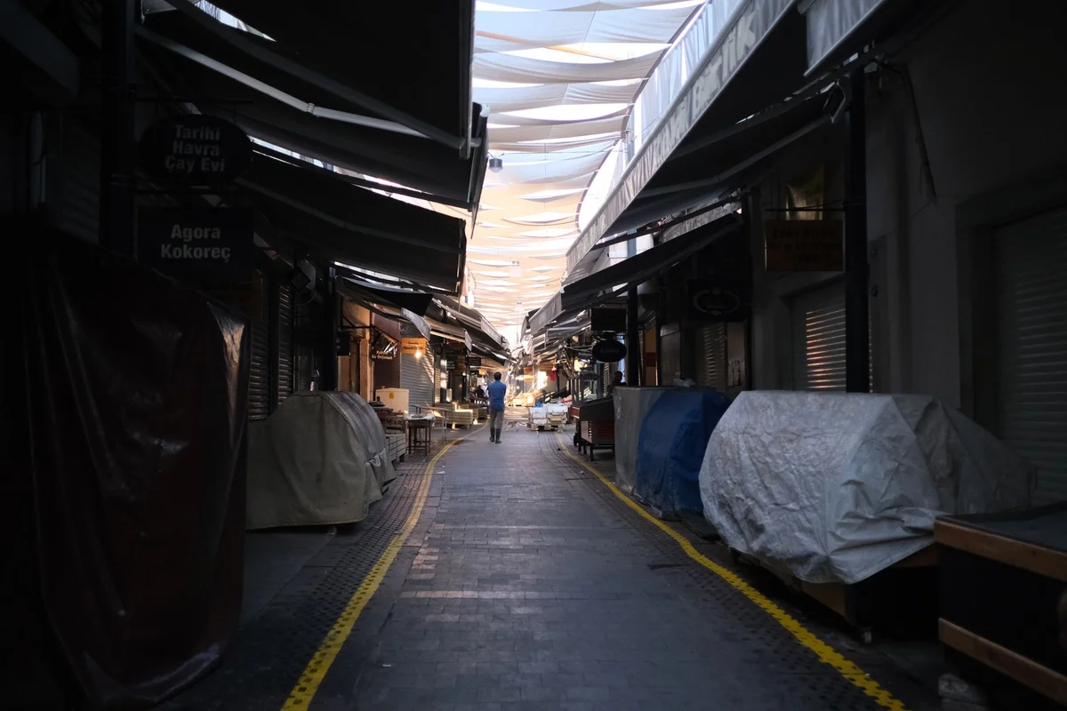 Bitola Old Bazaar view 2