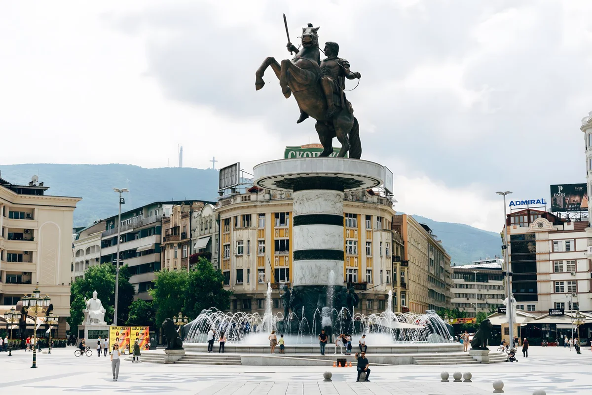 Macedonia Square view 1