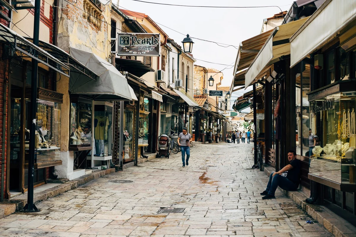 Old Bazaar Skopje view 2