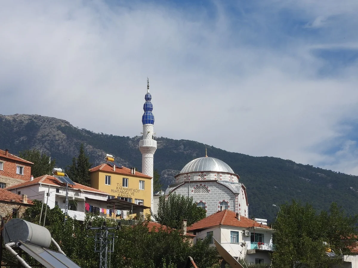 Painted Mosque view 1