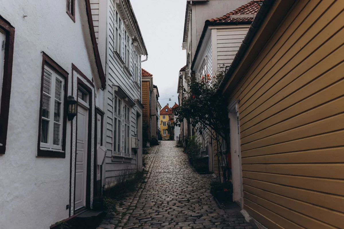 Bryggen Wharf view 1