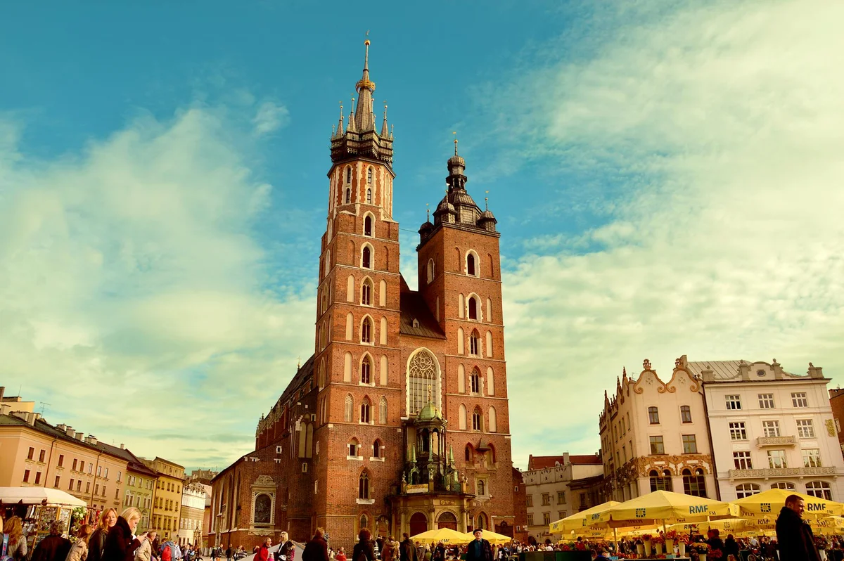 Main Market Square Krakow view 1