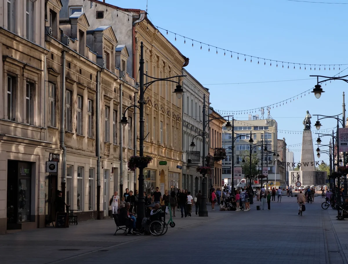 Piotrkowska Street view 1