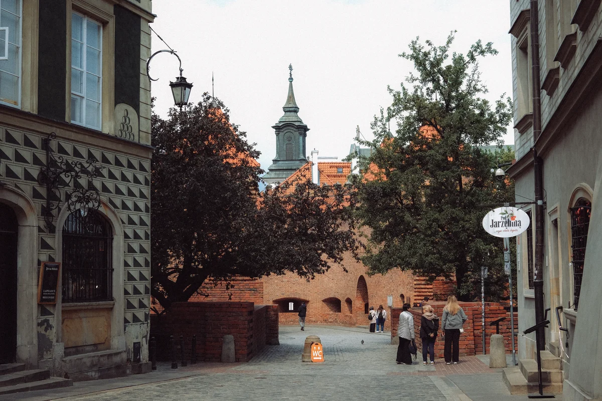 Warsaw Old Town view 2