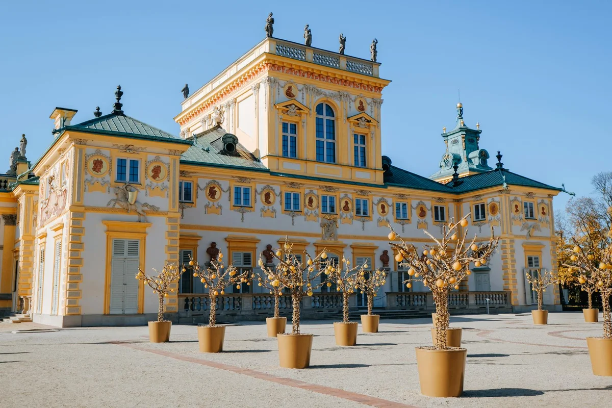 Wilanow Palace Warsaw feature