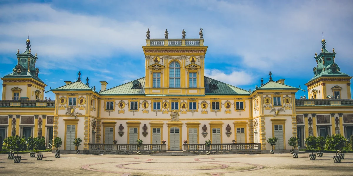 Wilanow Palace Warsaw view 2