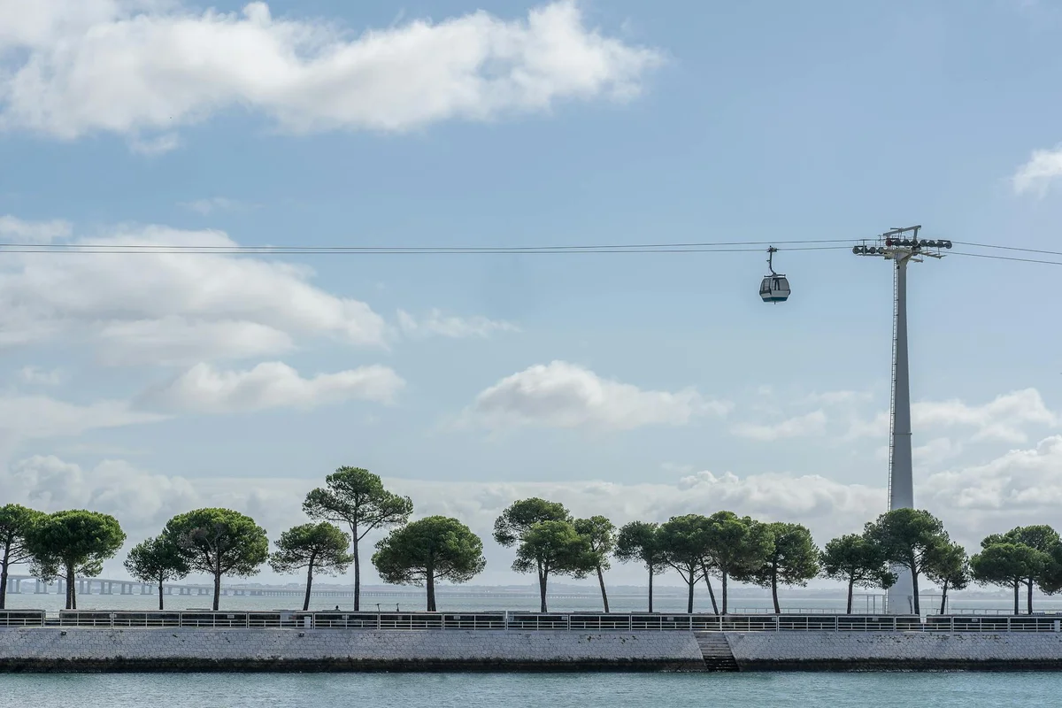 Lisbon Cable Car view 2