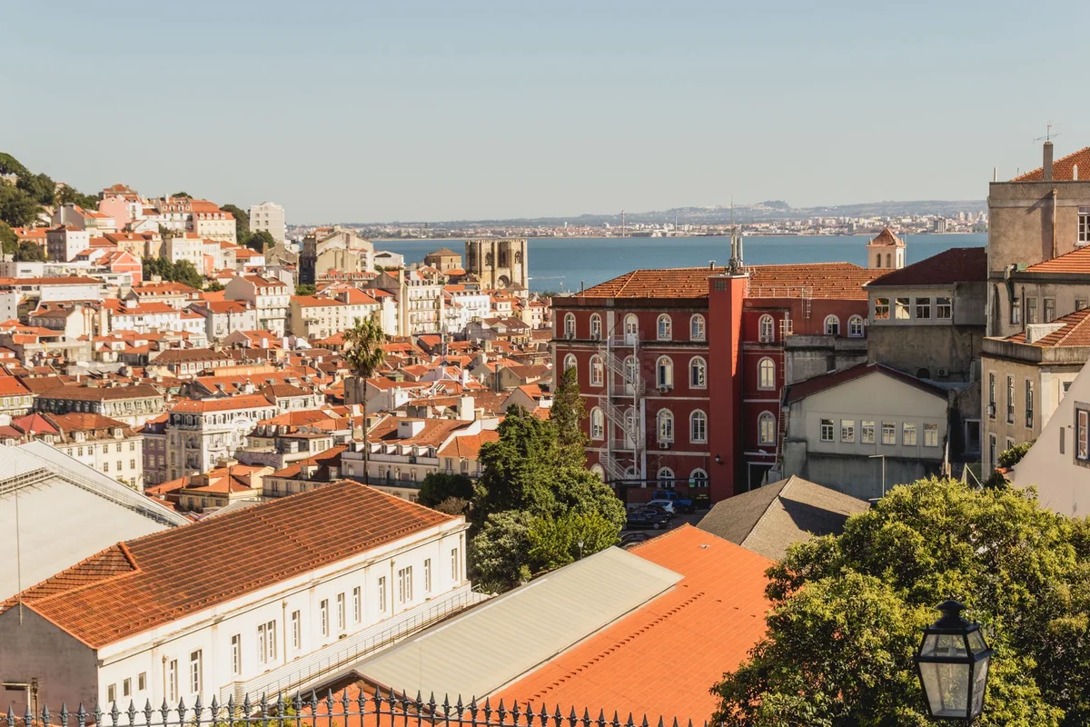 Lisbon Cathedral view 1