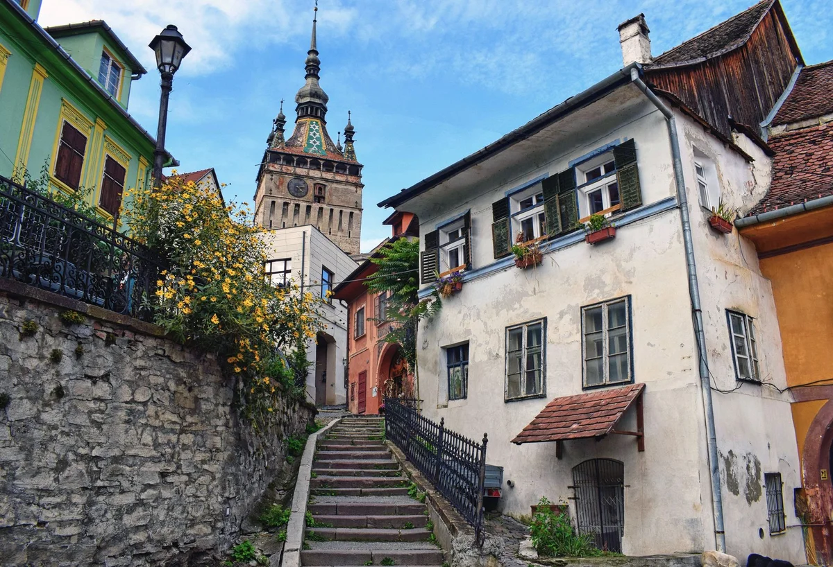 Sighișoara Clock Tower view 1