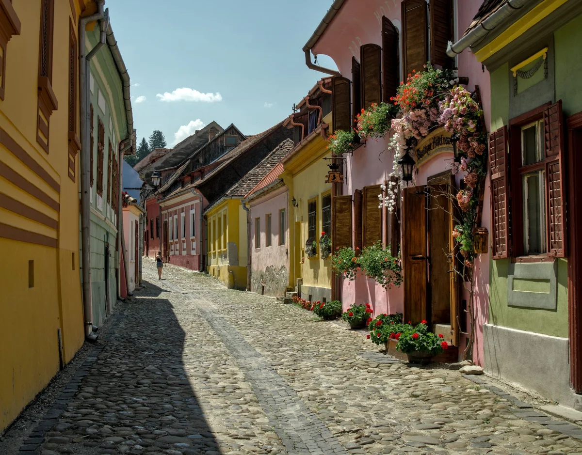 Sighișoara Clock Tower view 2