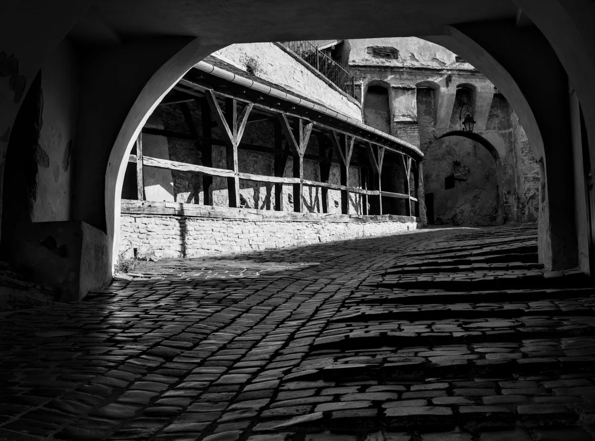 Covered Stairway view 1