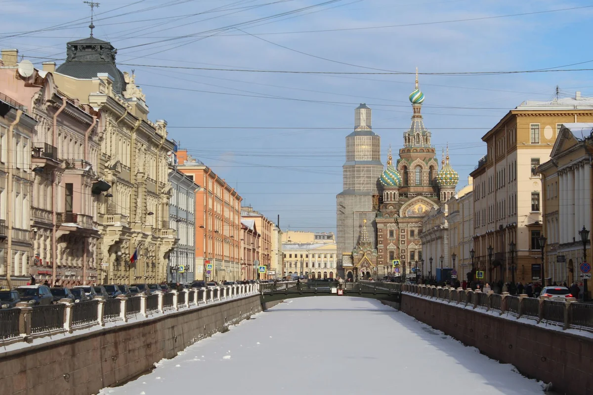 Church of the Savior on Spilled Blood view 1