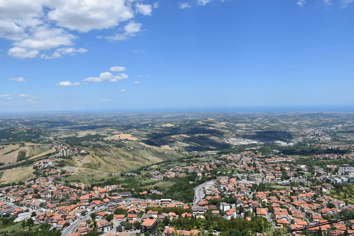 Domagnano Castello view 1