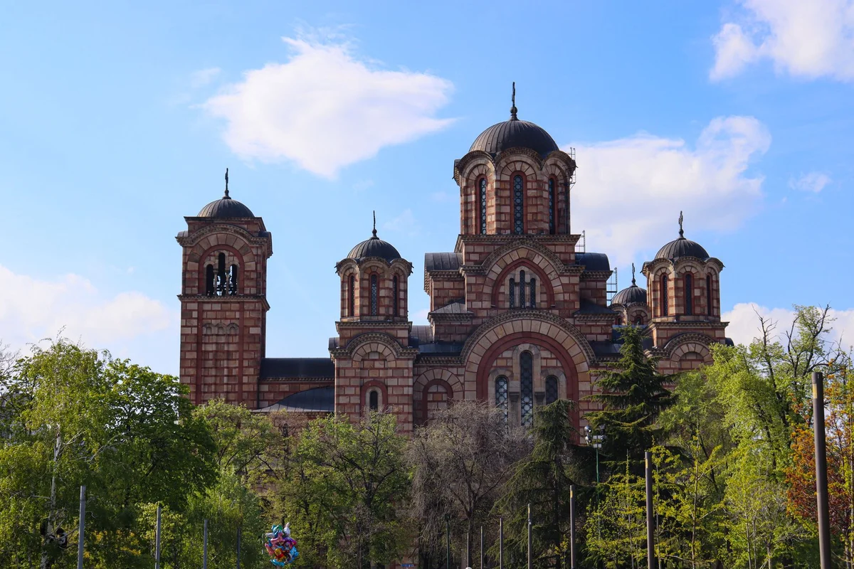 Church of Saint Sava view 1