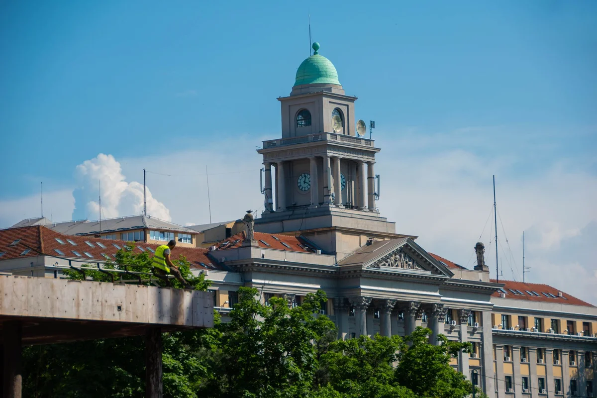Clock Tower Petrovaradin view 2