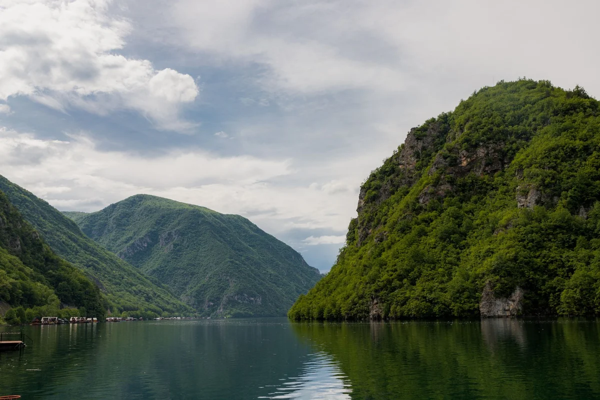 Drina River House view 1