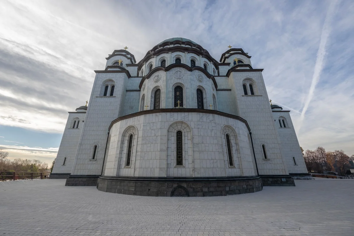 Saint Sava Temple view 1