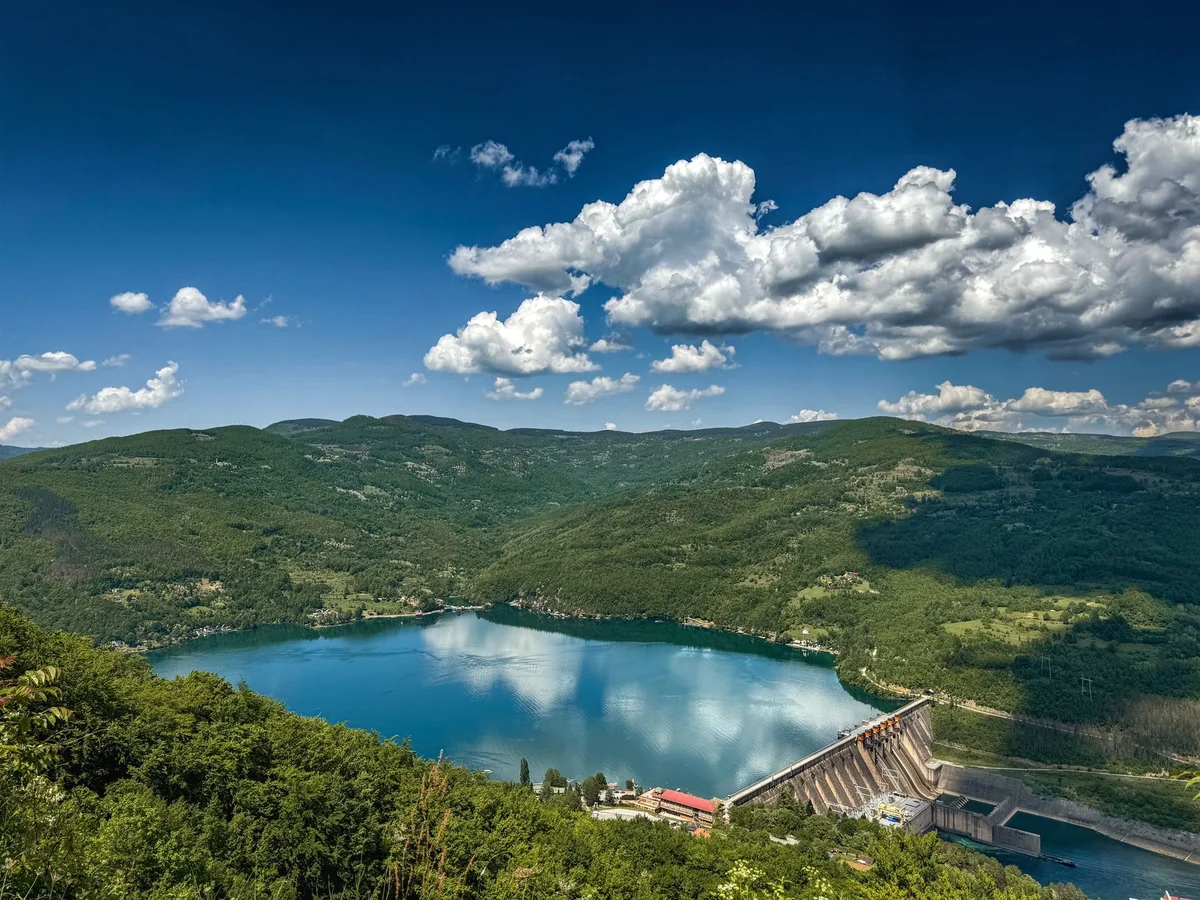 Zaovine Lake feature