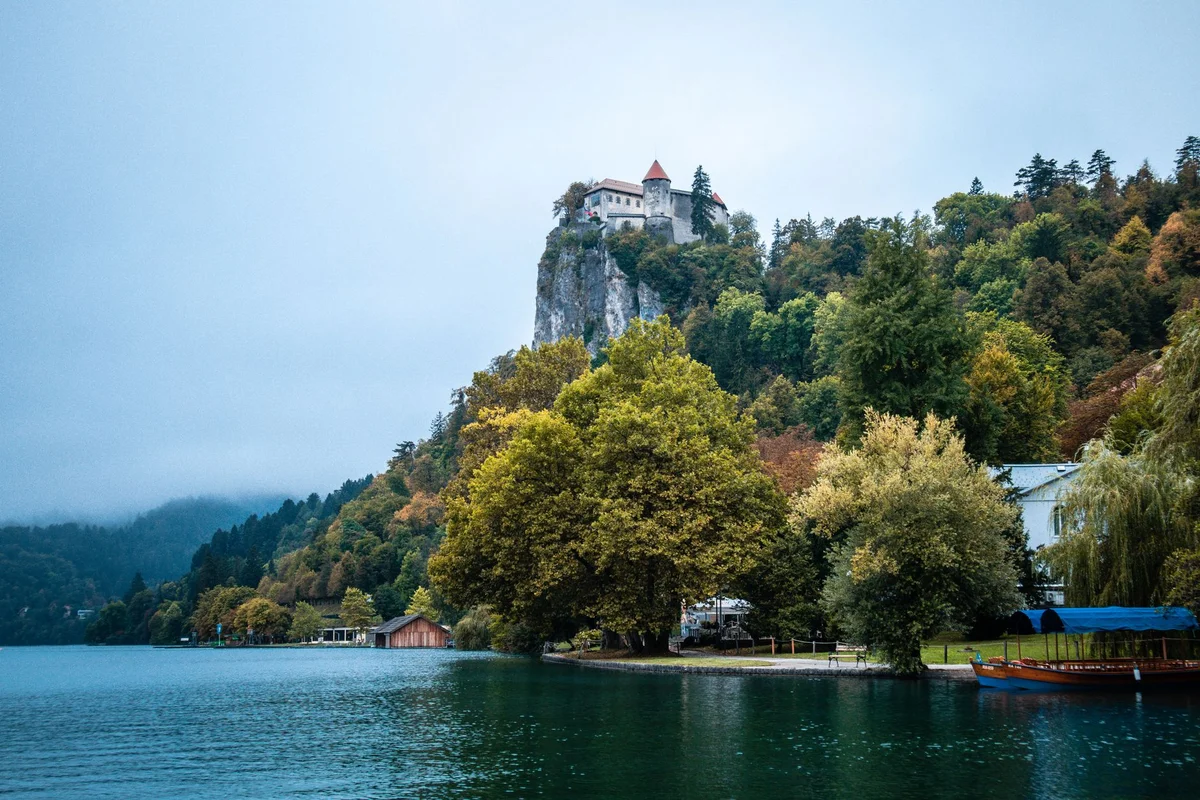 Bled Castle view 1