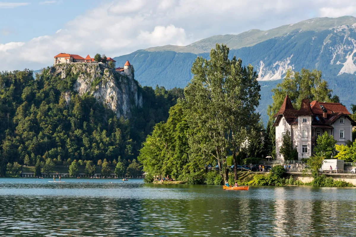 Bled Castle view 2