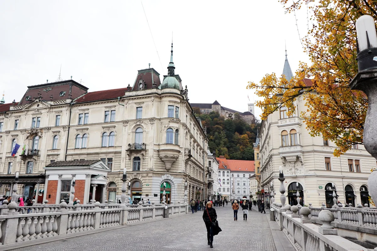 Ljubljana Central Market view 2