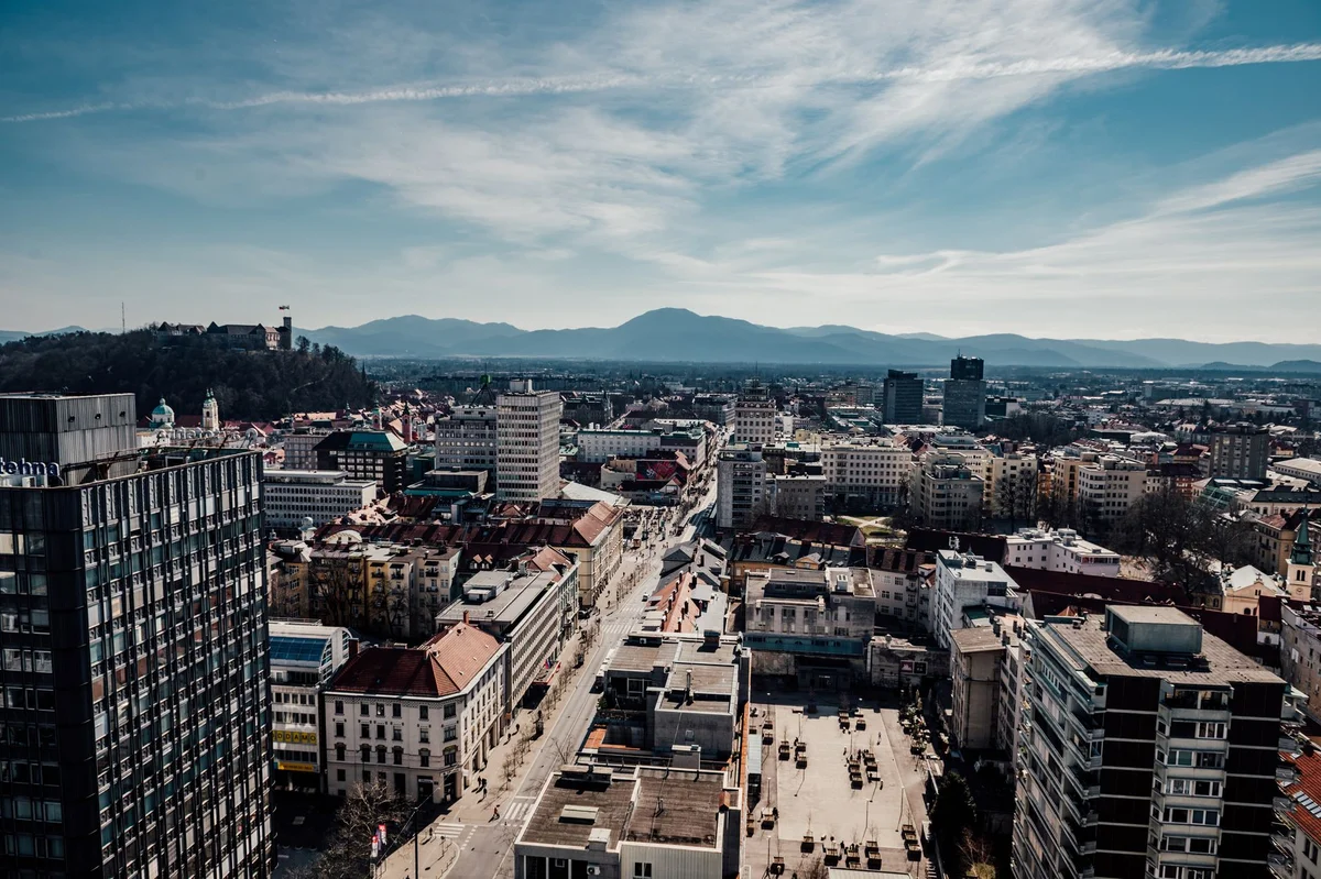 Ljubljana Castle view 1