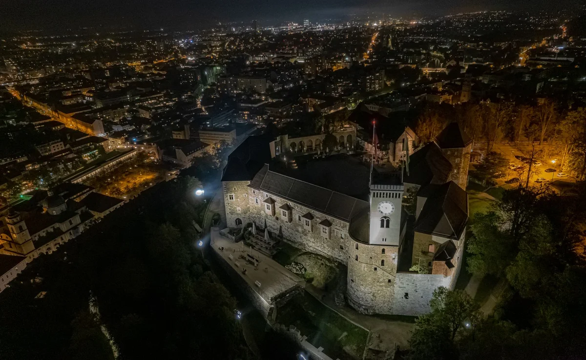 Ljubljana Castle view 2