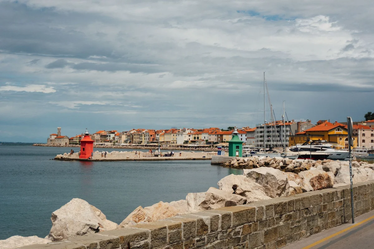Piran Town Walls view 2