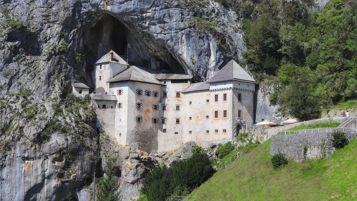 Predjama Castle feature