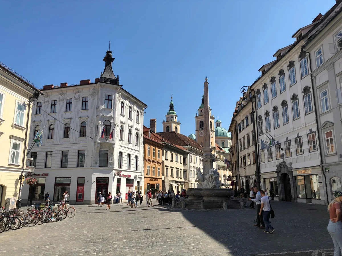 Prešeren Square view 1